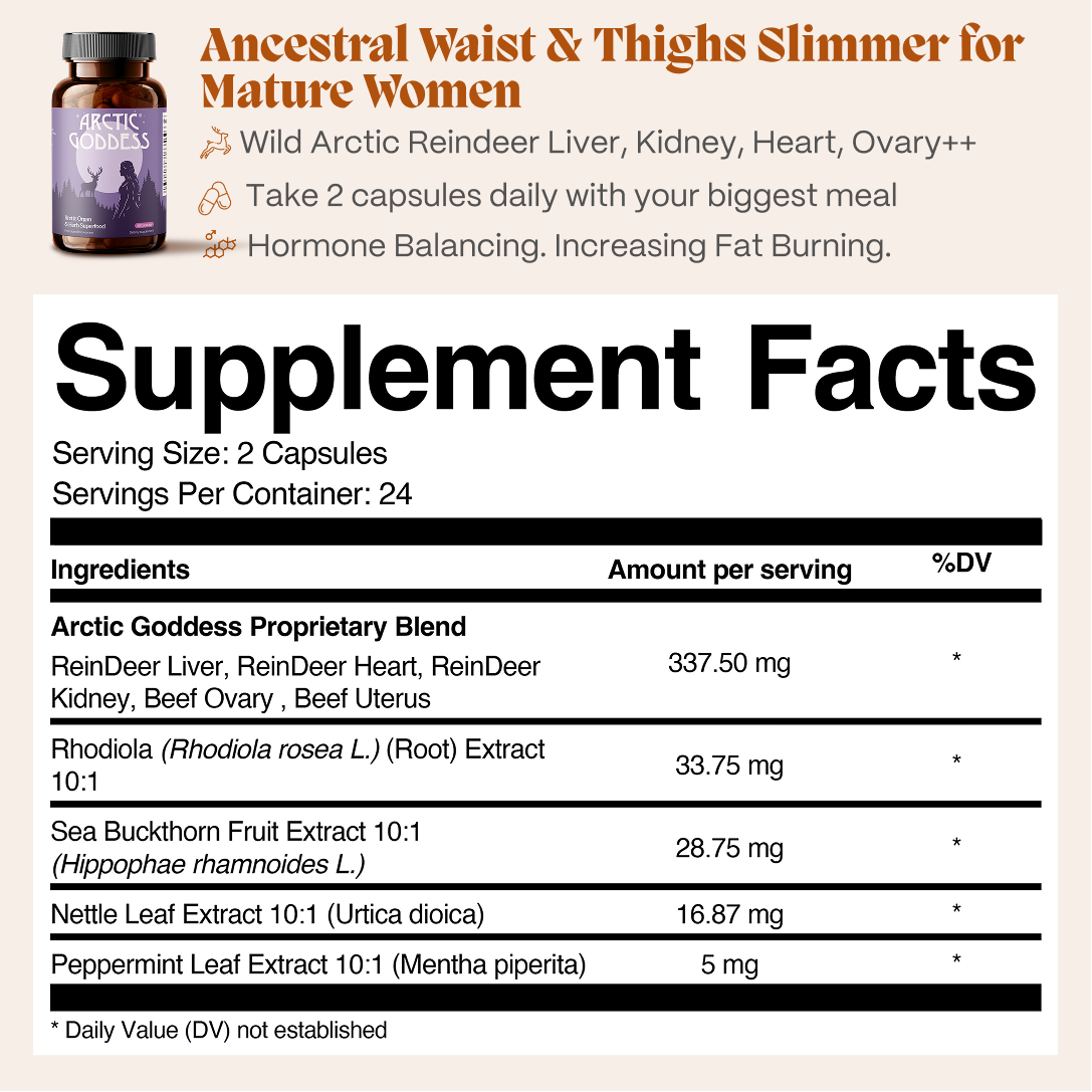 Ancestral Waist & Thighs Slimmer for Mature Women