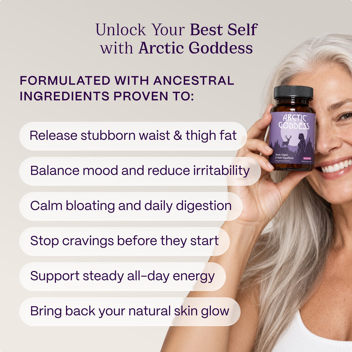 Ancestral Waist & Thighs Slimmer for Mature Women